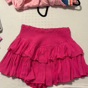 pink rock n rags skirt